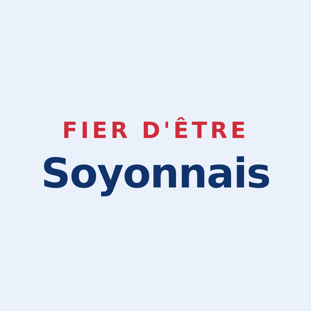 Sticker « Fier d'être Soyonnais » — design pour Soyons