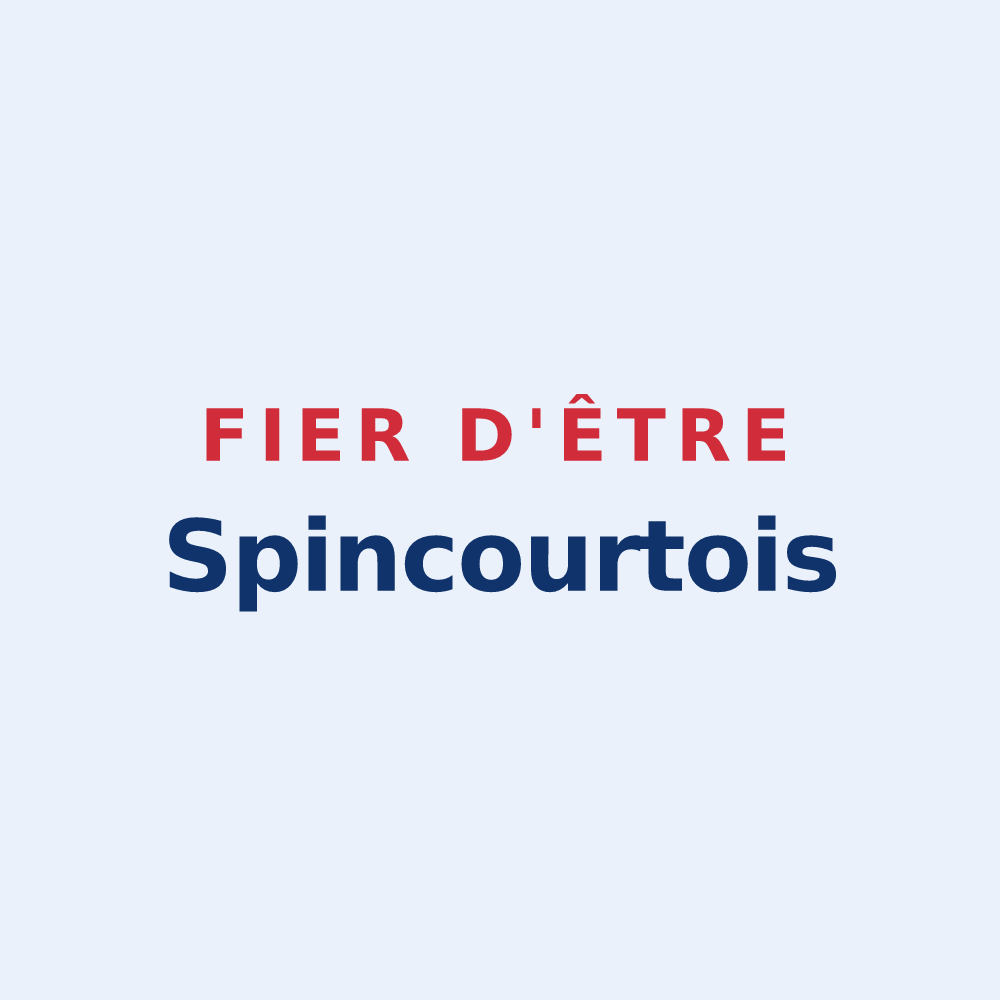 Sticker « Fier d'être Spincourtois » — design pour Spincourt
