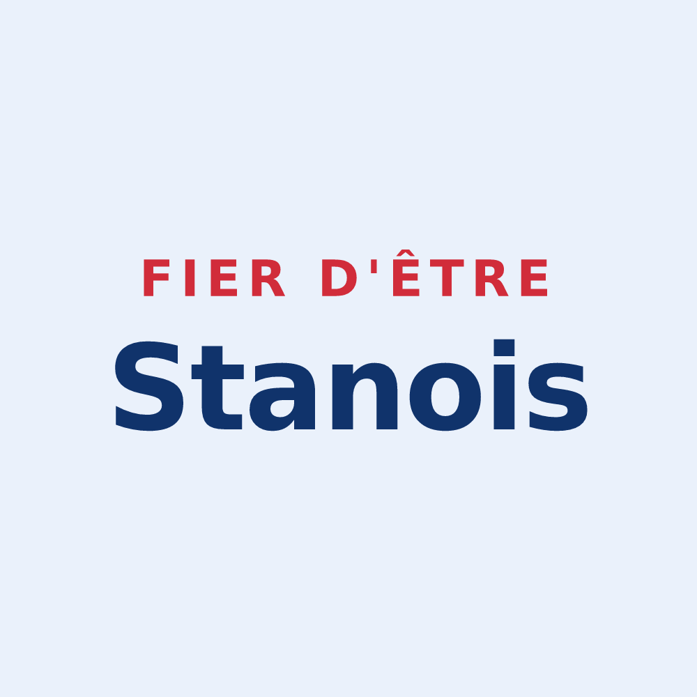 Sticker « Fier d'être Stanois » — design pour Stains
