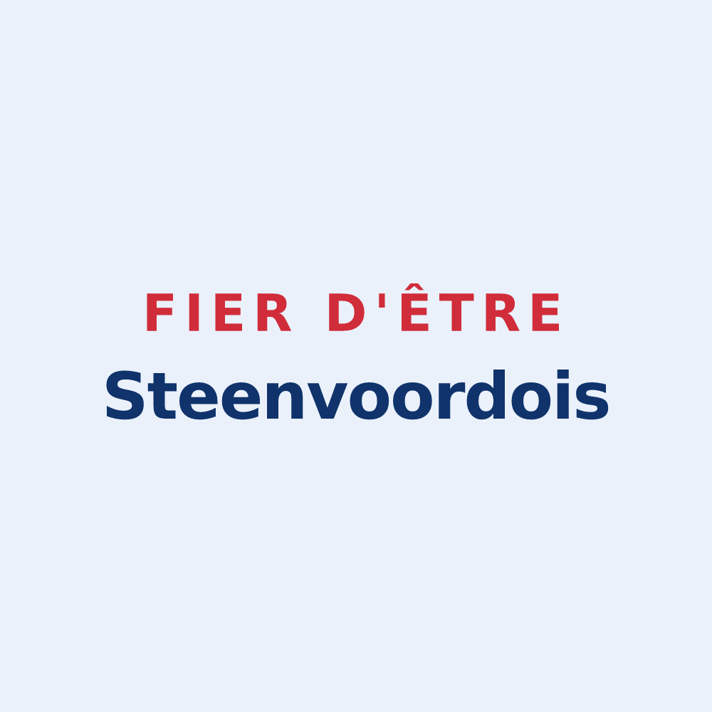 Sticker « Fier d'être Steenvoordois » — design pour Steenvoorde