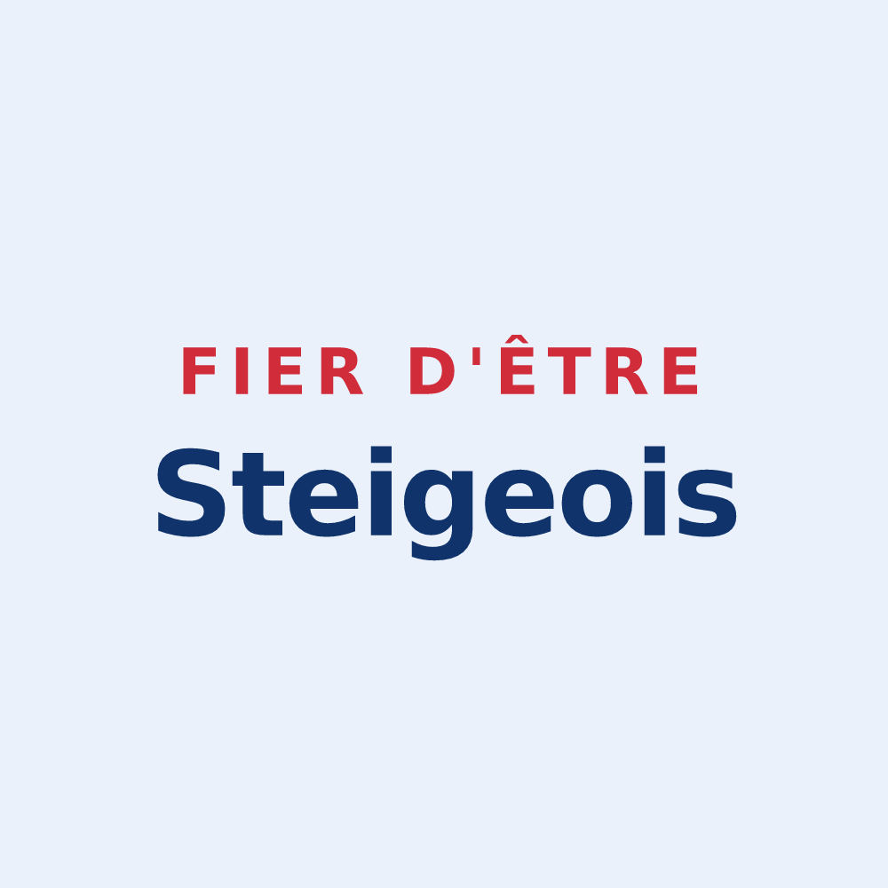 Sticker « Fier d'être Steigeois » — design pour Steige