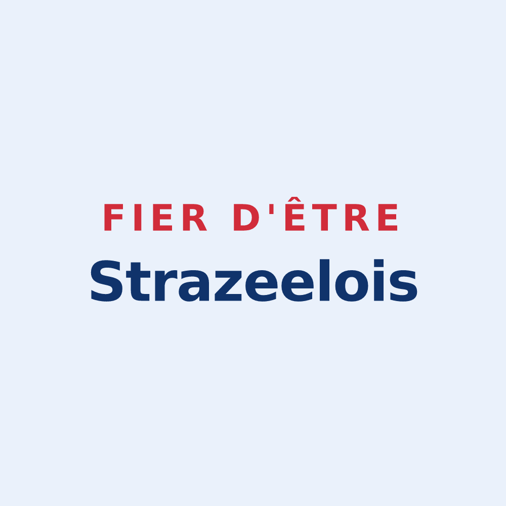 Sticker « Fier d'être Strazeelois » — design pour Strazeele