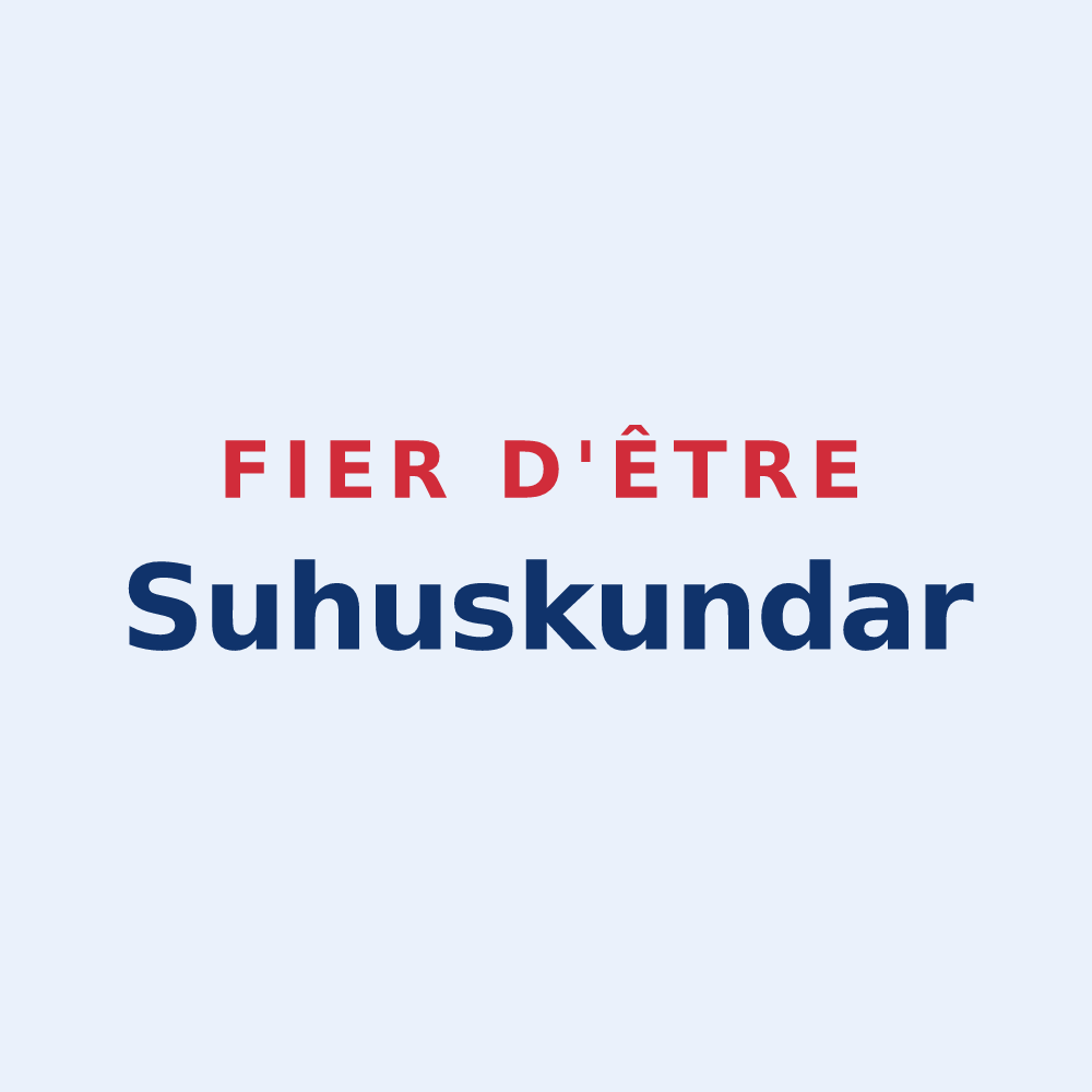 Sticker « Fier d'être Suhuskundar » — design pour Suhescun