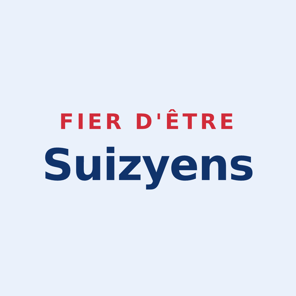 Sticker « Fier d'être Suizyens » — design pour Suizy-le-Franc