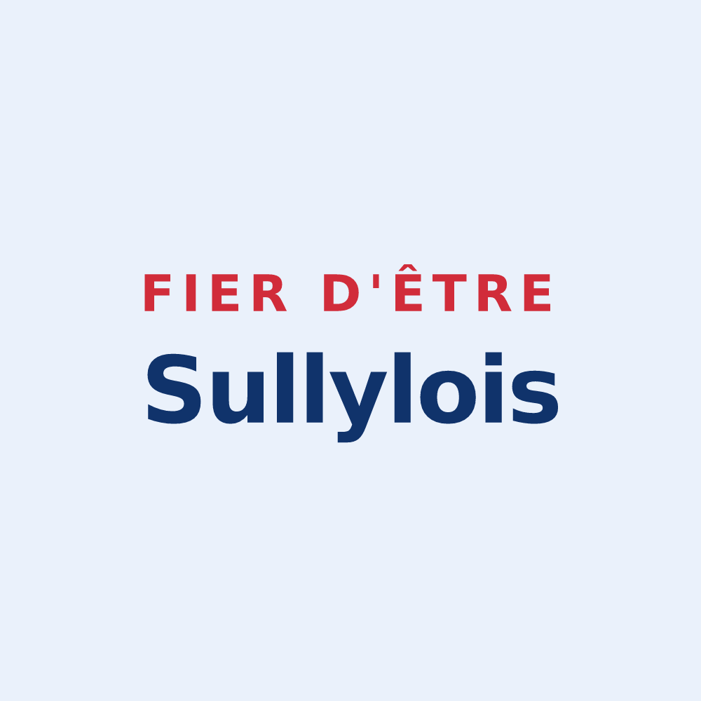 Sticker « Fier d'être Sullylois » — design pour Sully-sur-Loire