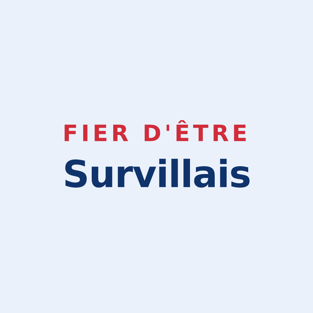 Sticker « Fier d'être Survillais » — design pour Surville