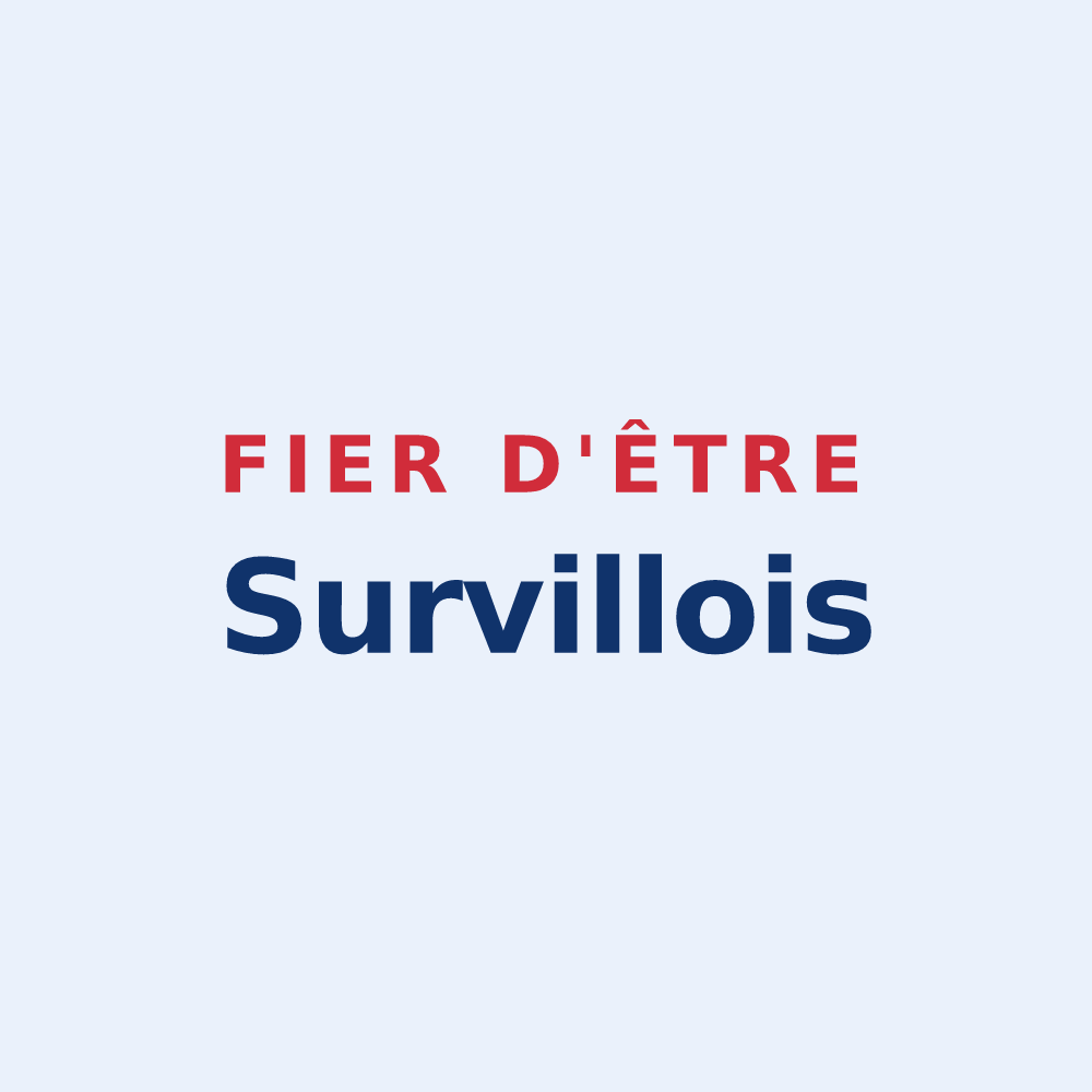 Sticker « Fier d'être Survillois » — design pour Survilliers