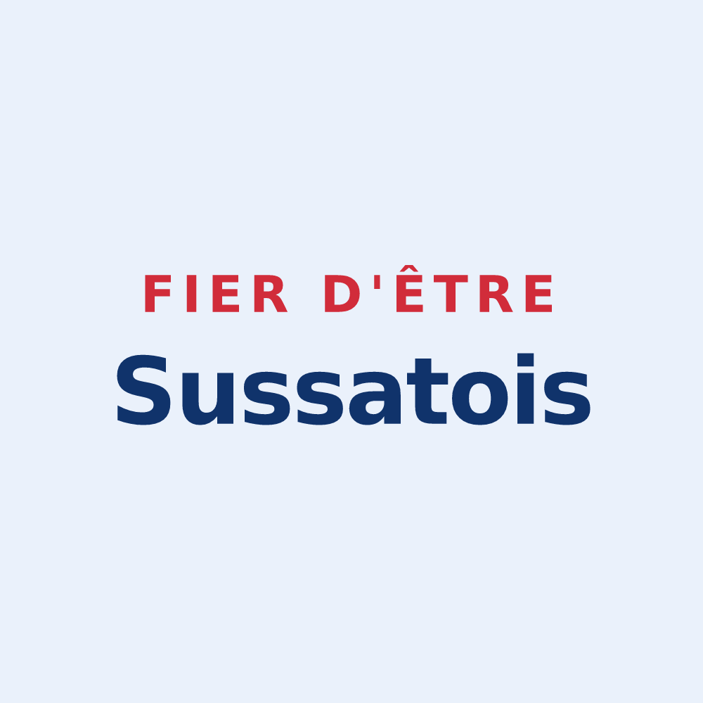 Sticker « Fier d'être Sussatois » — design pour Sussat