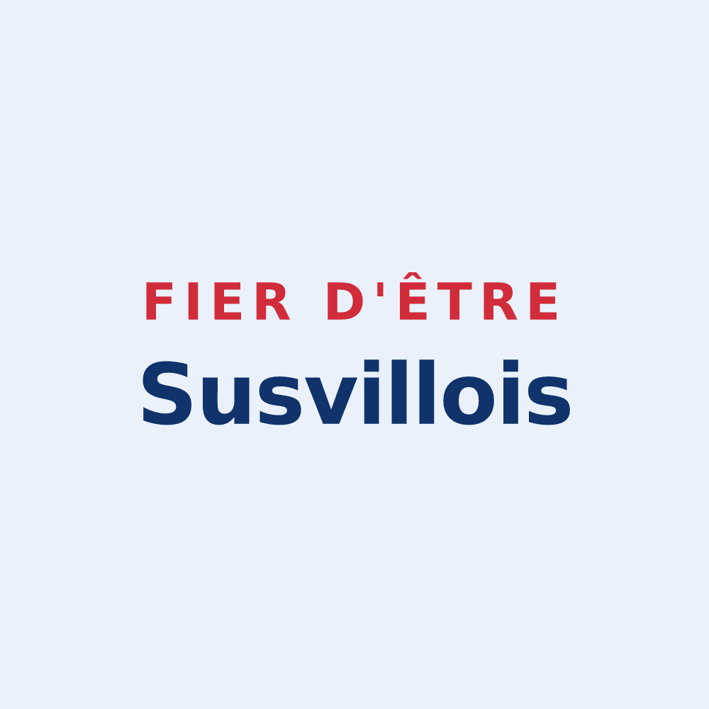 Sticker « Fier d'être Susvillois » — design pour Susville