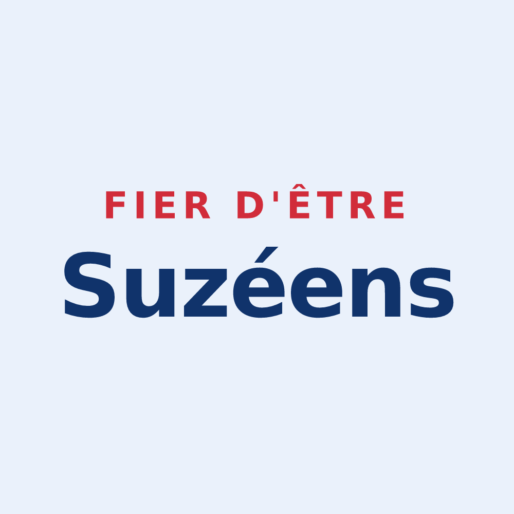 Sticker « Fier d'être Suzéens » — design pour Suzay