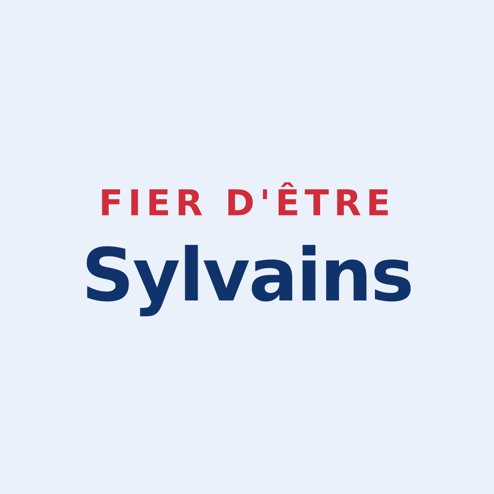 Sticker « Fier d'être Sylvains » — design pour Sylvains-Lès-Moulins