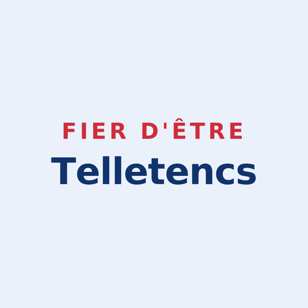 Sticker « Fier d'être Telletencs » — design pour Taillet
