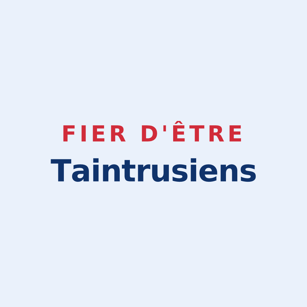Sticker « Fier d'être Taintrusiens » — design pour Taintrux