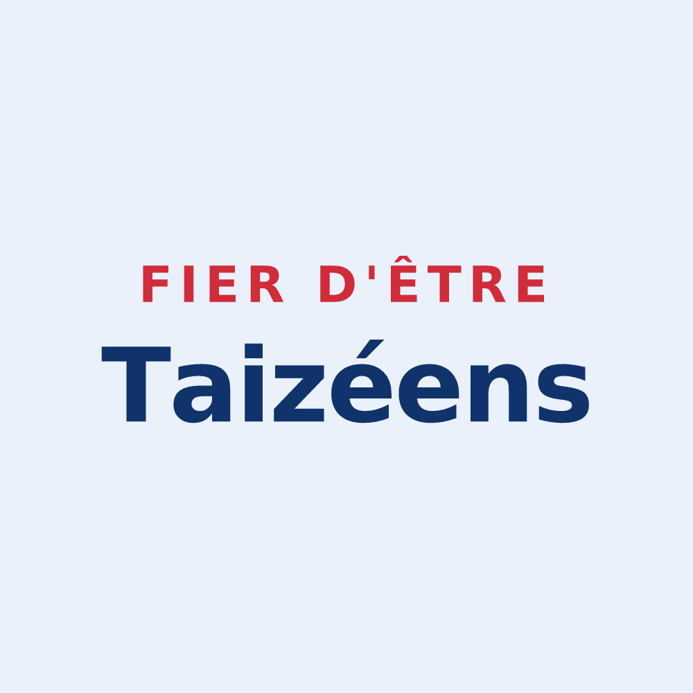 Sticker « Fier d'être Taizéens » — design pour Taizé-Aizie