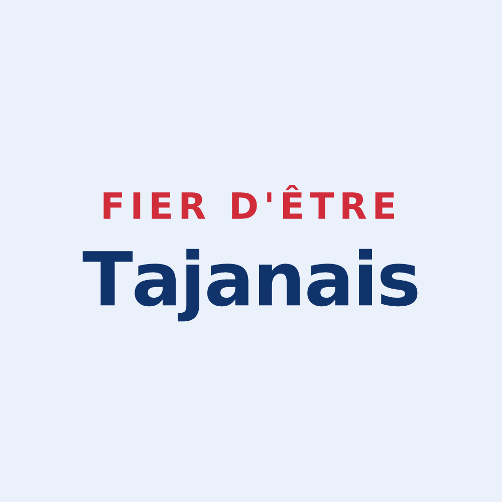 Sticker « Fier d'être Tajanais » — design pour Tajan