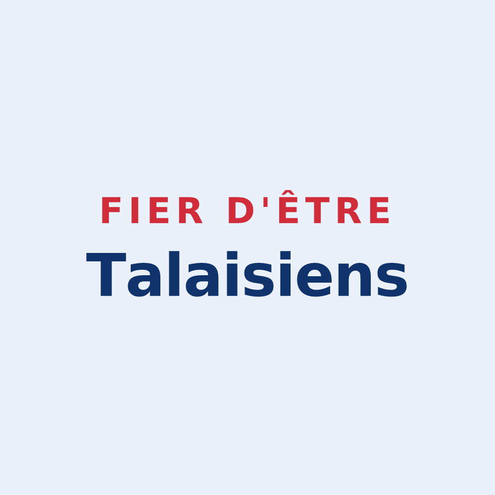 Sticker « Fier d'être Talaisiens » — design pour Talais