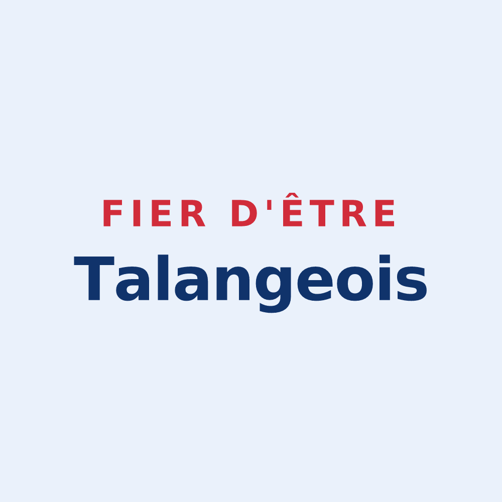 Sticker « Fier d'être Talangeois » — design pour Talange