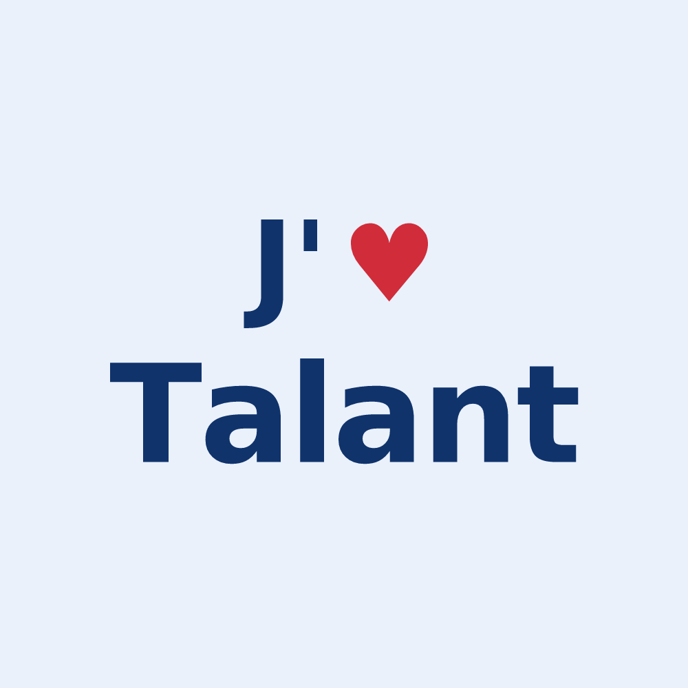 Sticker personnalisé Talant — design J'aime Talant