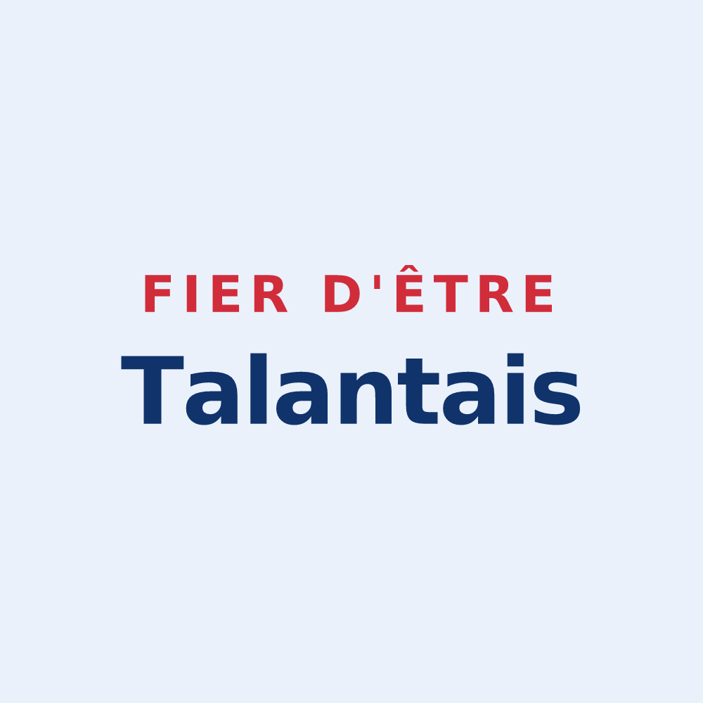 Sticker « Fier d'être Talantais » — design pour Talant
