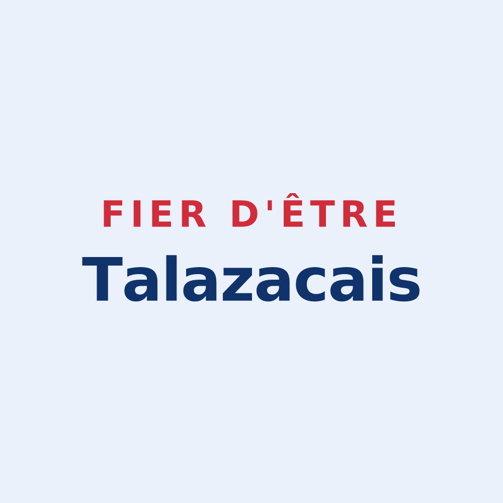 Sticker « Fier d'être Talazacais » — design pour Talazac