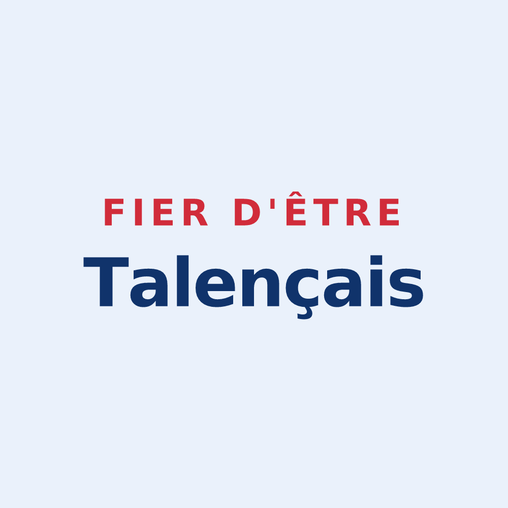Sticker « Fier d'être Talençais » — design pour Talence
