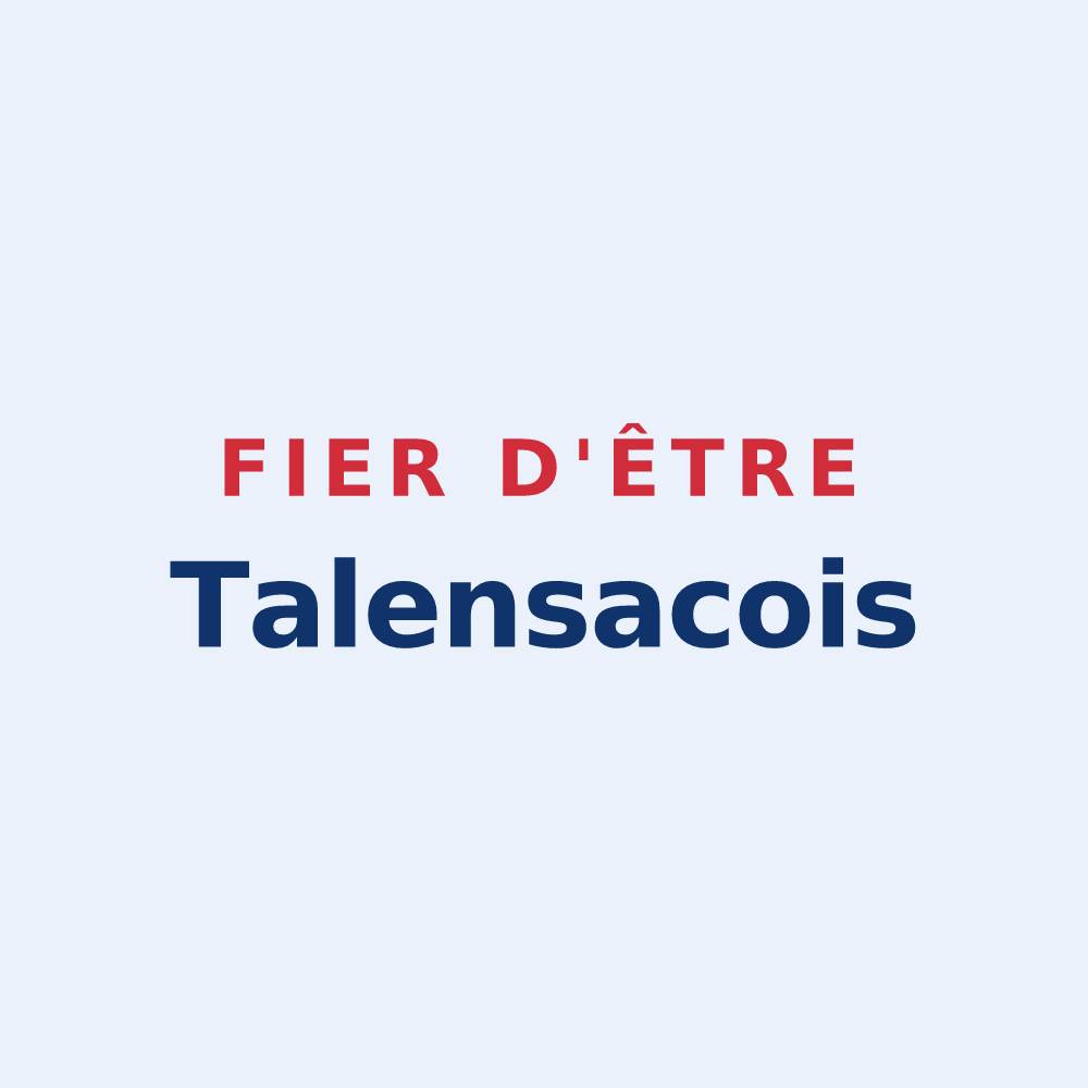 Sticker « Fier d'être Talensacois » — design pour Talensac