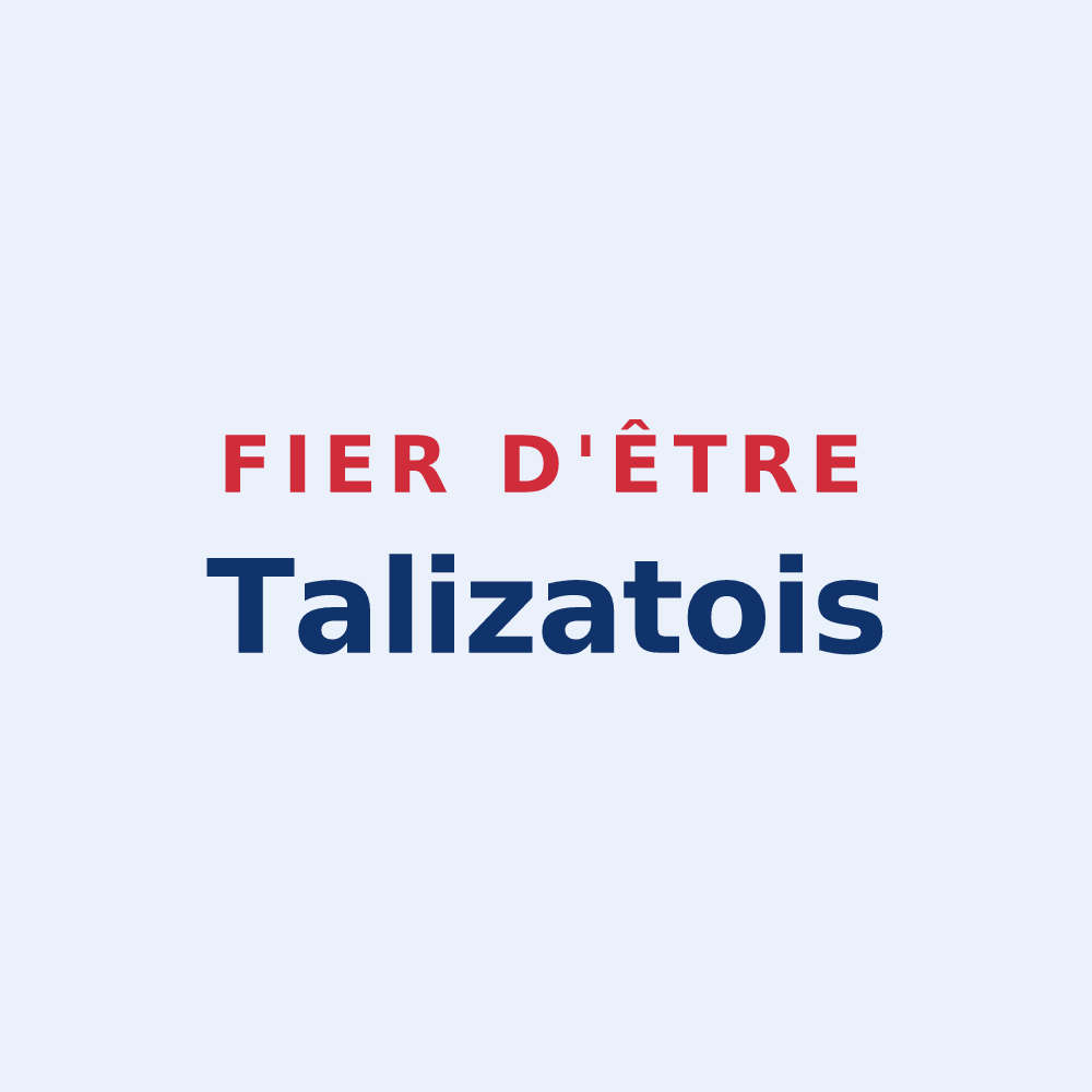 Sticker « Fier d'être Talizatois » — design pour Talizat