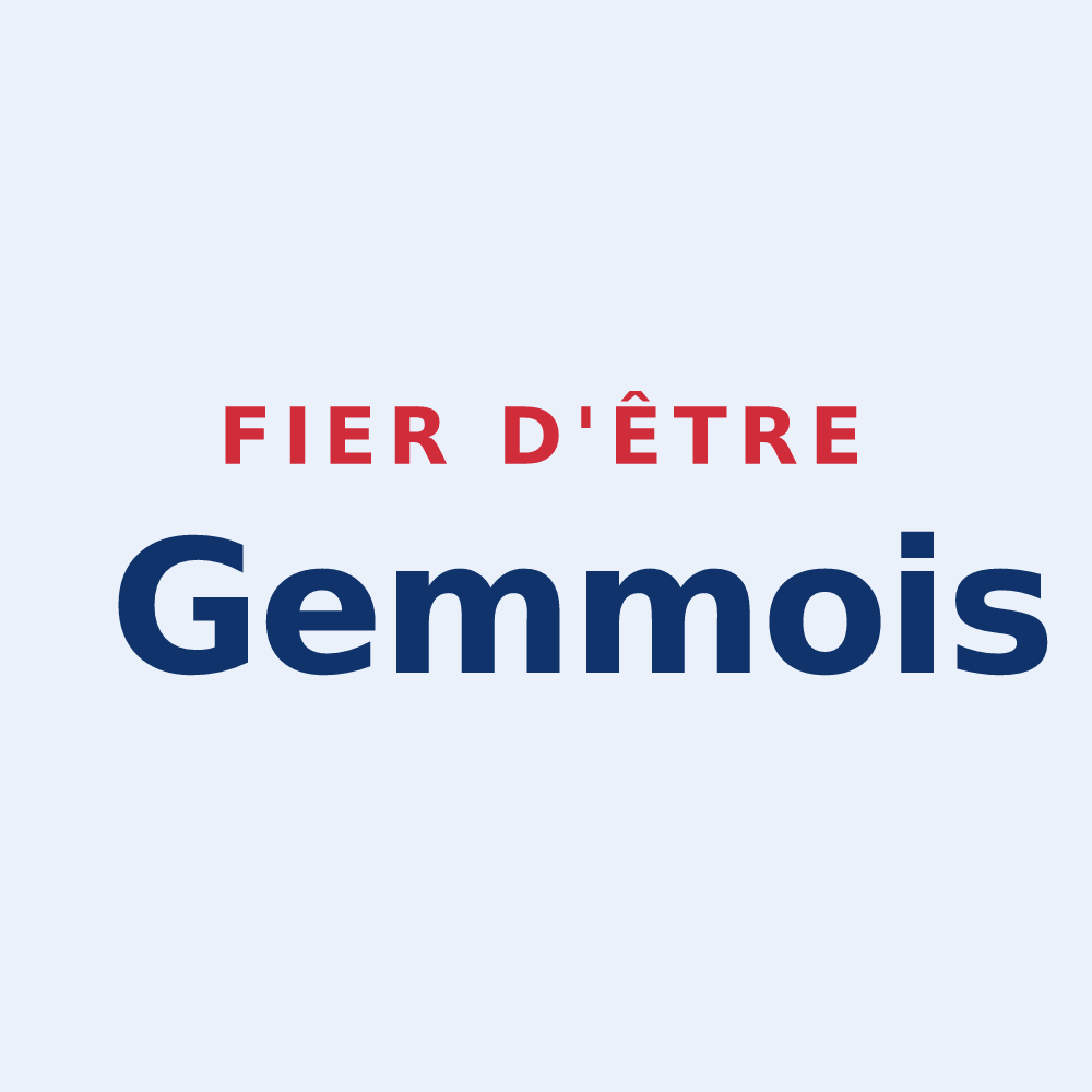 Sticker « Fier d'être Gemmois » — design pour Tallud-Sainte-Gemme