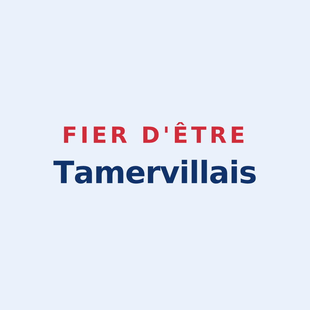 Sticker « Fier d'être Tamervillais » — design pour Tamerville