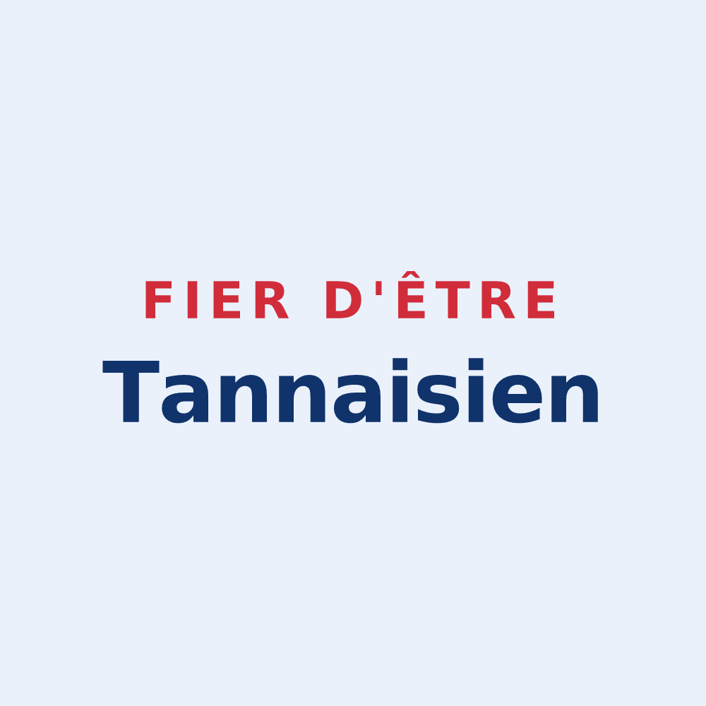 Sticker « Fier d'être Tannaisien » — design pour Tannay