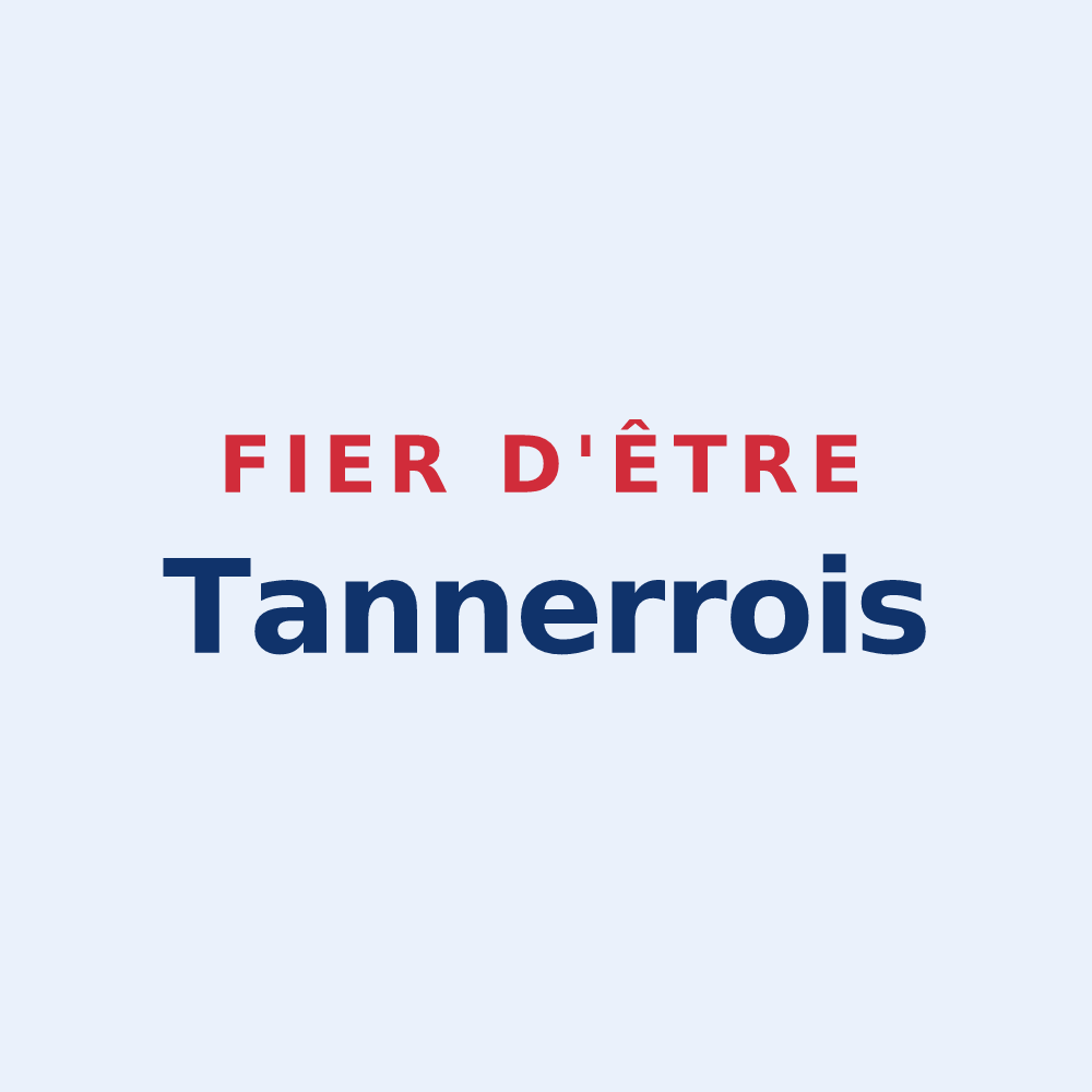Sticker « Fier d'être Tannerrois » — design pour Tannerre-en-Puisaye