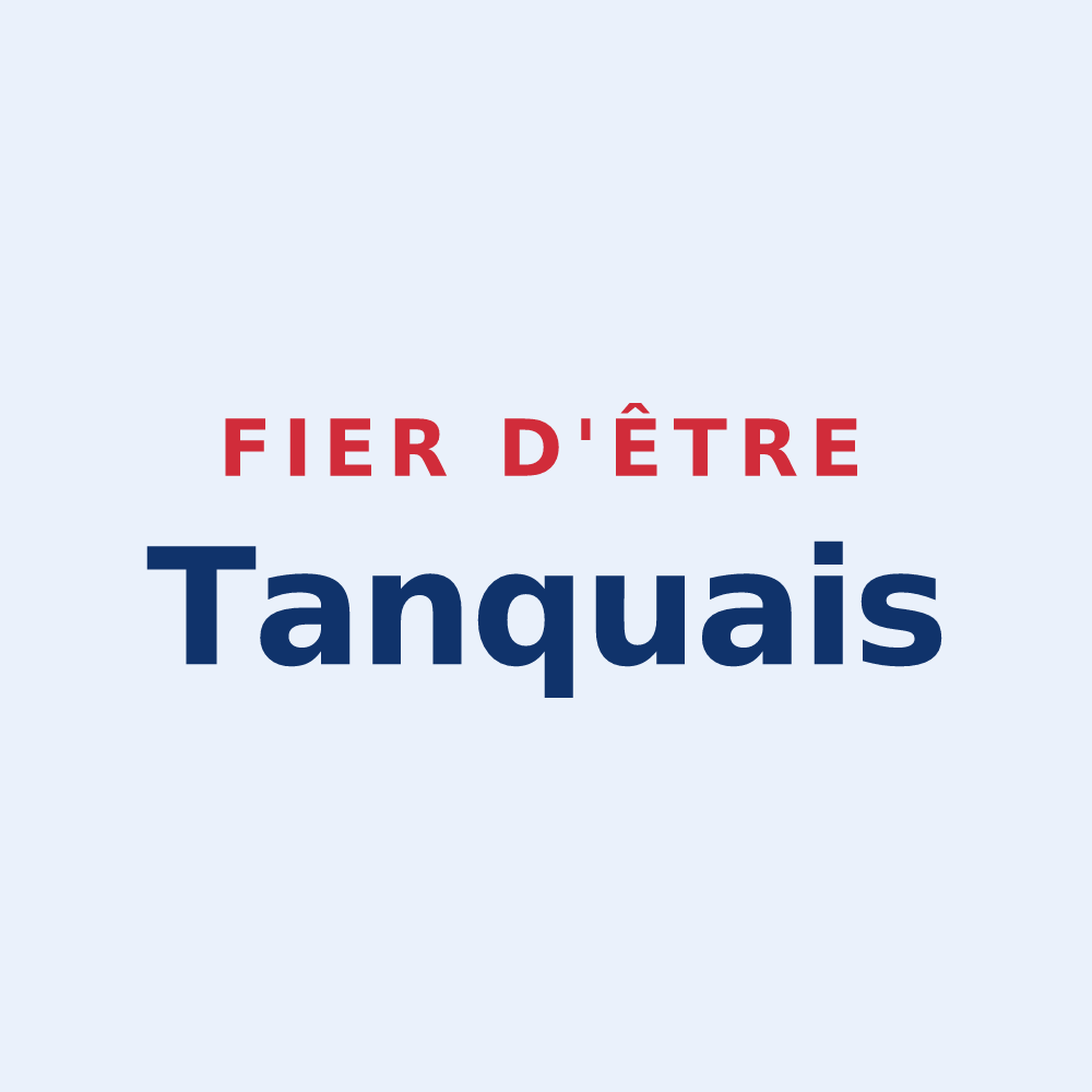 Sticker « Fier d'être Tanquais » — design pour Tanques