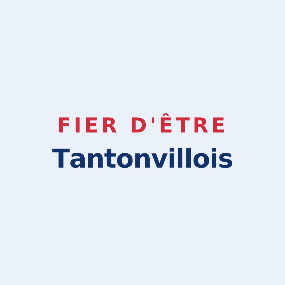 Sticker « Fier d'être Tantonvillois » — design pour Tantonville
