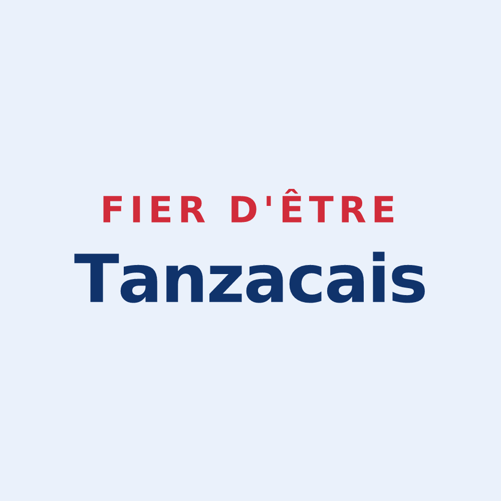 Sticker « Fier d'être Tanzacais » — design pour Tanzac