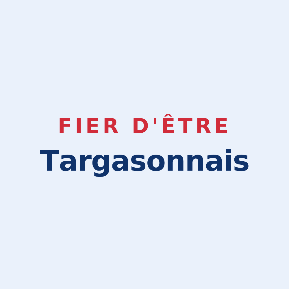 Sticker « Fier d'être Targasonnais » — design pour Targasonne