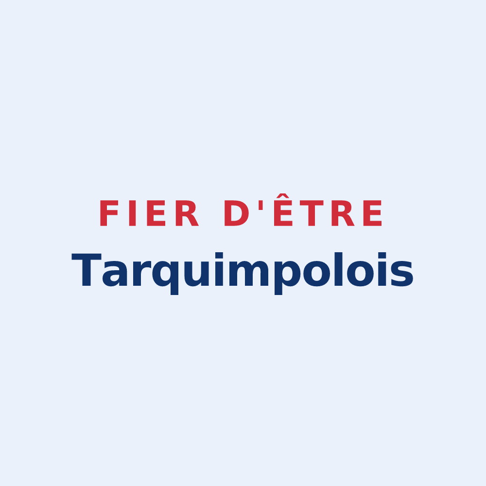 Sticker « Fier d'être Tarquimpolois » — design pour Tarquimpol