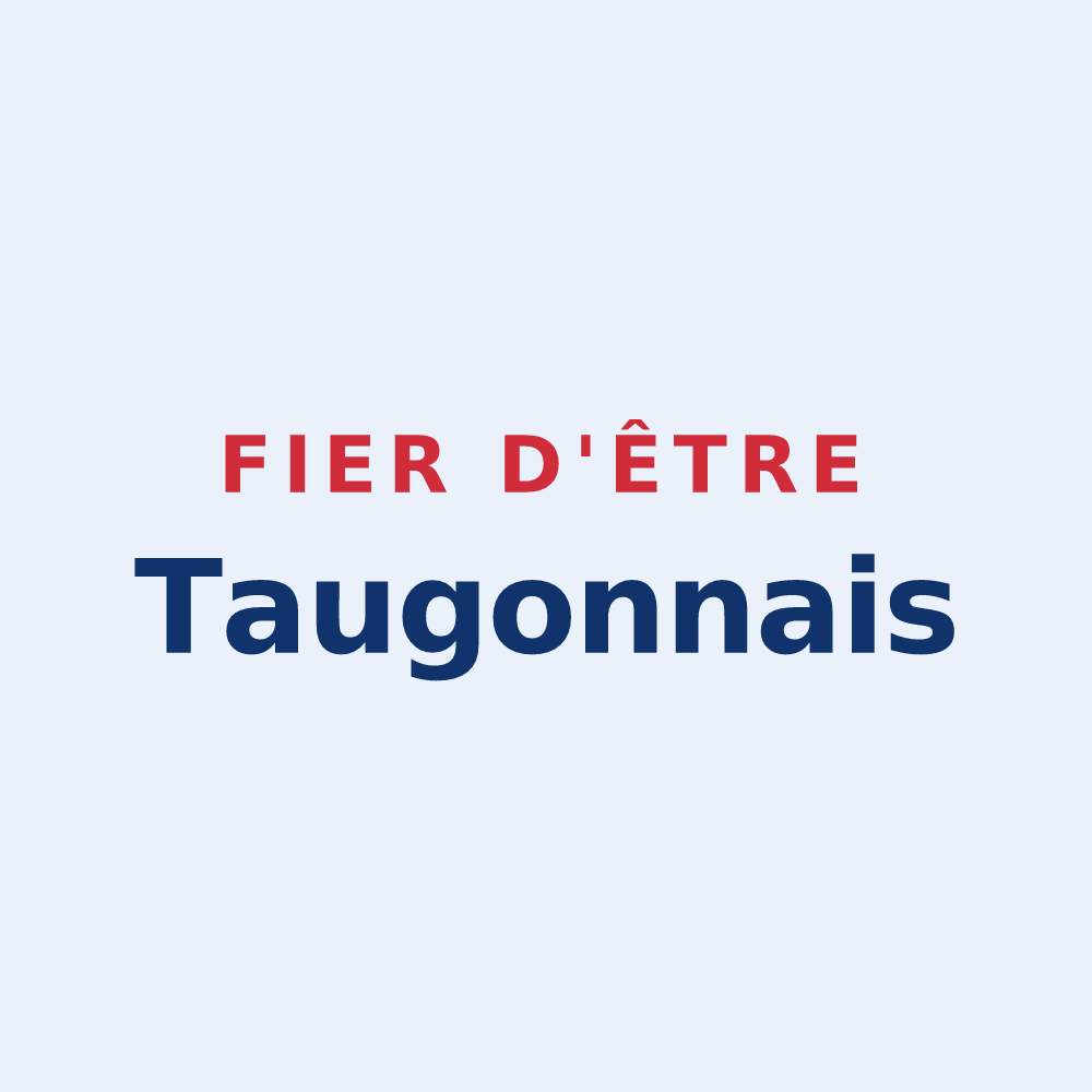 Sticker « Fier d'être Taugonnais » — design pour Taugon