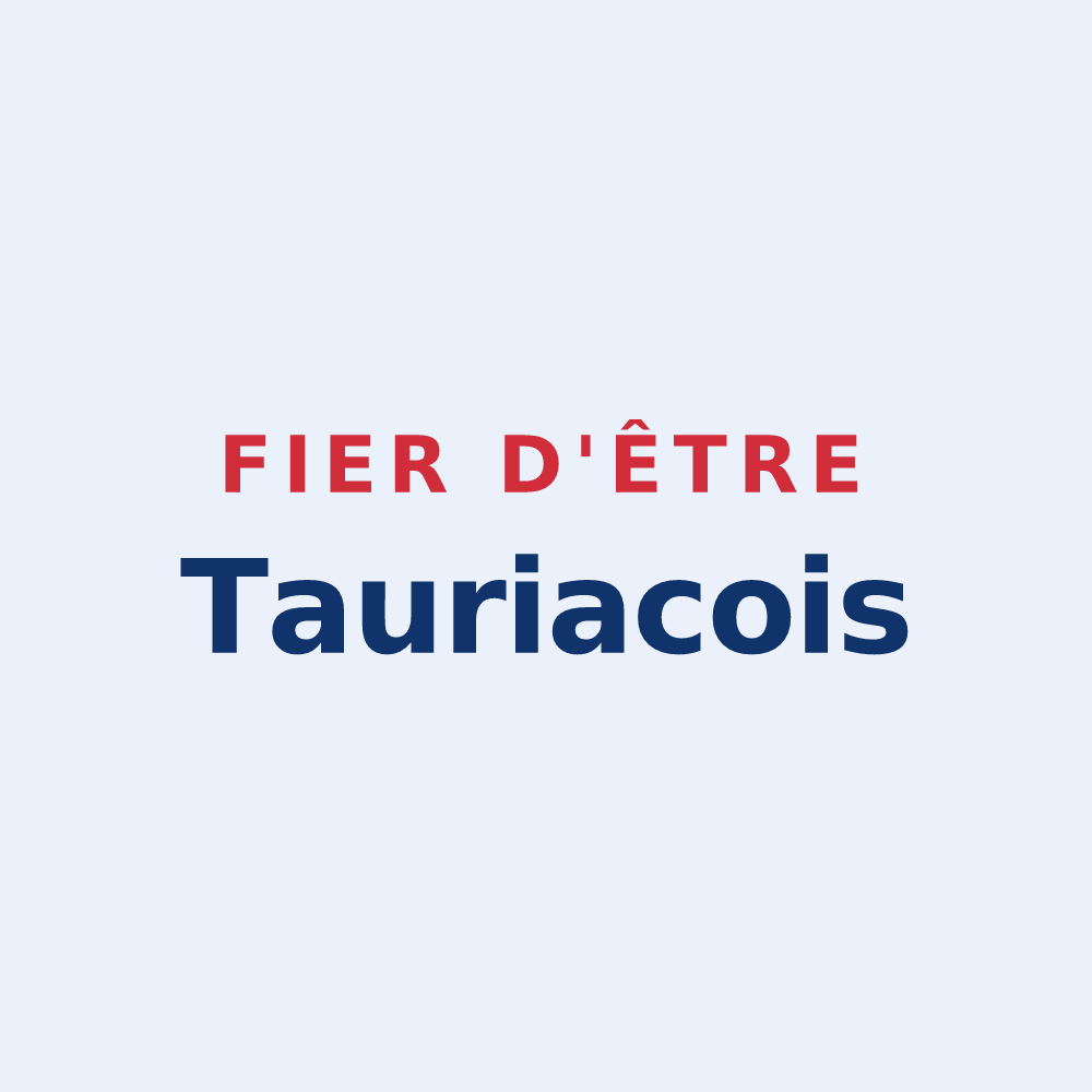 Sticker « Fier d'être Tauriacois » — design pour Tauriac-de-Camarès