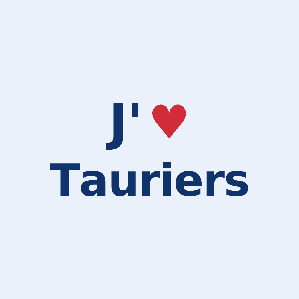 Sticker personnalisé Tauriers — design J'aime Tauriers