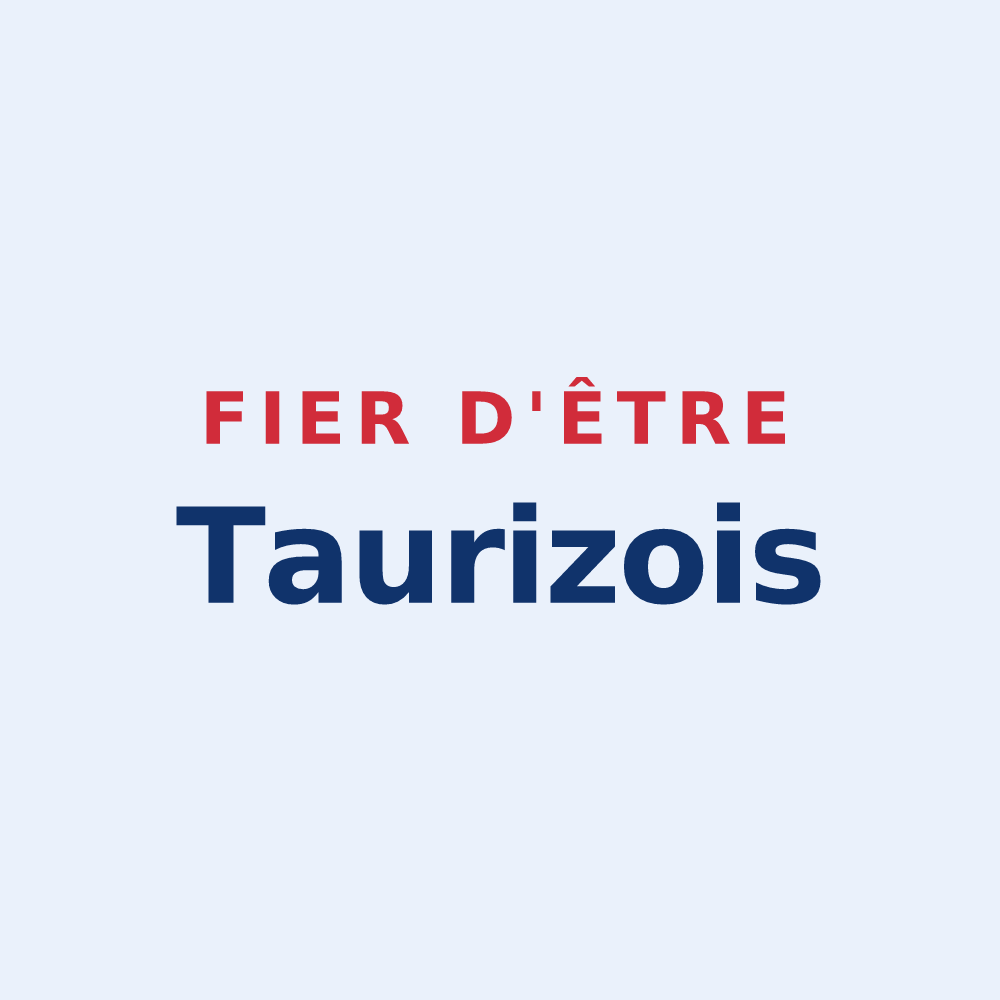 Sticker « Fier d'être Taurizois » — design pour Taurize