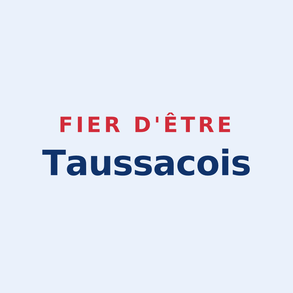 Sticker « Fier d'être Taussacois » — design pour Taussac-la-Billière