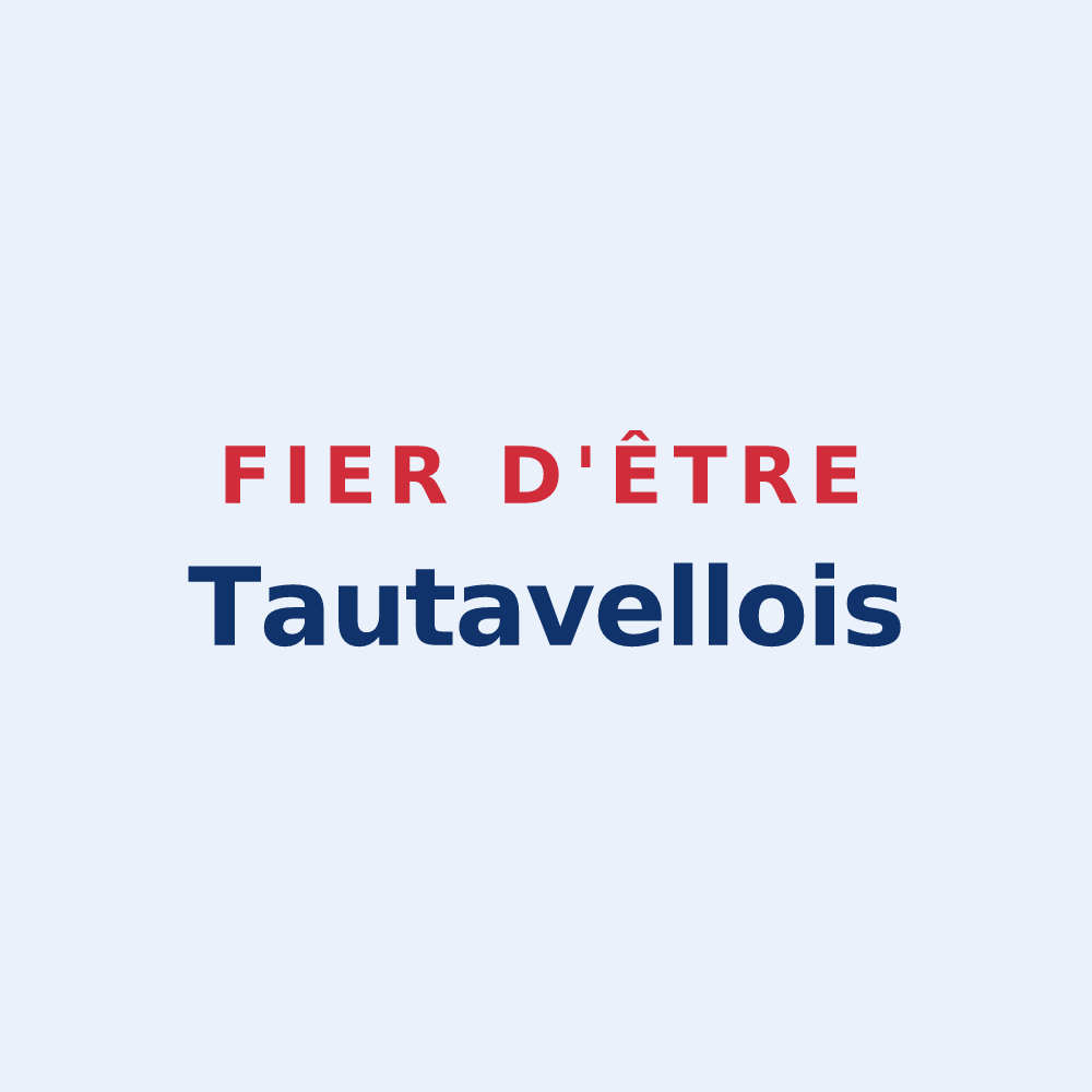 Sticker « Fier d'être Tautavellois » — design pour Tautavel