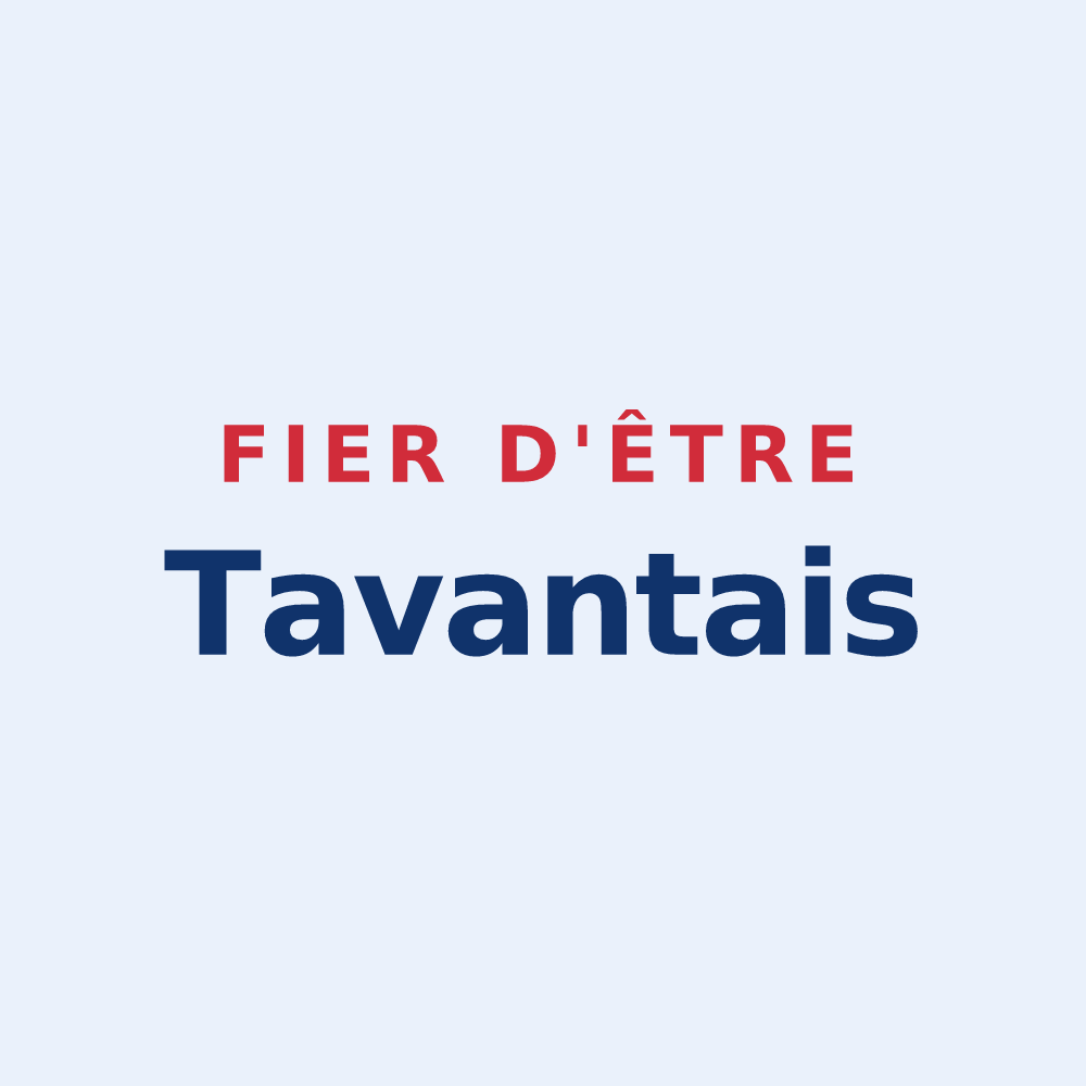 Sticker « Fier d'être Tavantais » — design pour Tavant
