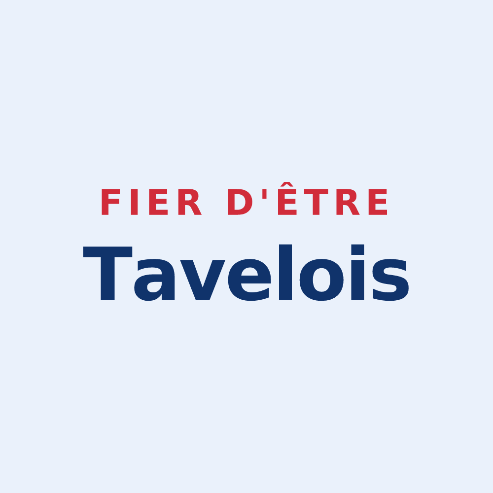 Sticker « Fier d'être Tavelois » — design pour Tavaux-et-Pontséricourt