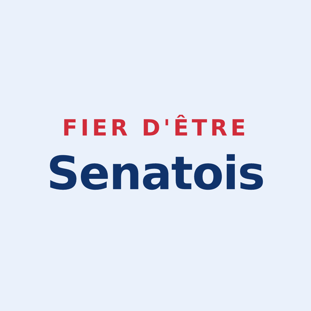 Sticker « Fier d'être Senatois » — design pour Taxat-Senat