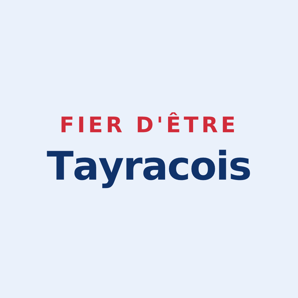Sticker « Fier d'être Tayracois » — design pour Tayrac