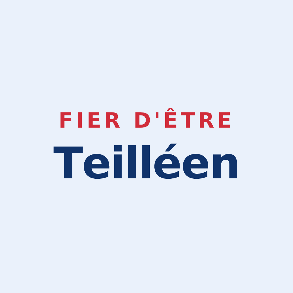 Sticker « Fier d'être Teilléen » — design pour Teillé