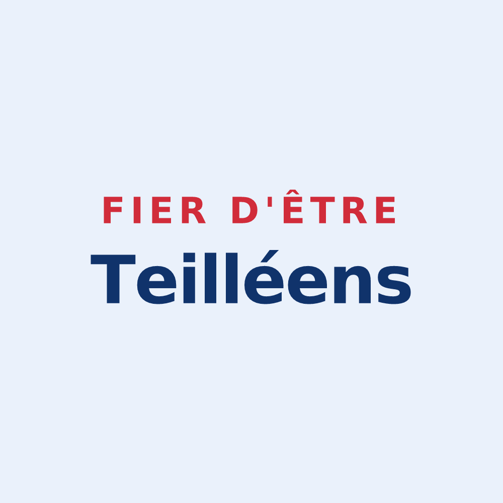 Sticker « Fier d'être Teilléens » — design pour Teillé