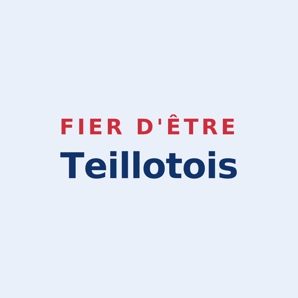 Sticker « Fier d'être Teillotois » — design pour Teillots