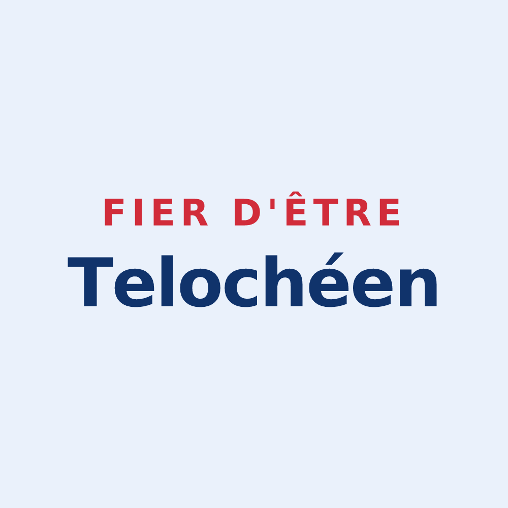 Sticker « Fier d'être Telochéen » — design pour Teloché
